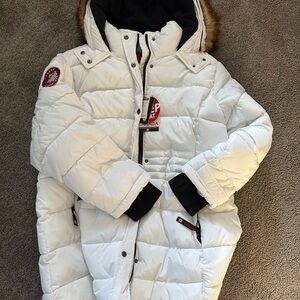 Women's White Ski & Snow Jacket